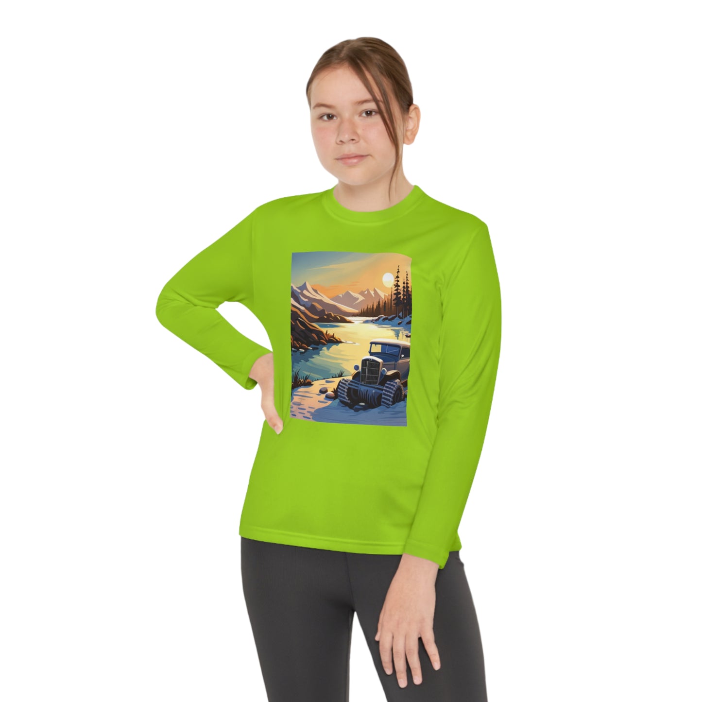 Far Out Youth Long Sleeve Competitor Tee