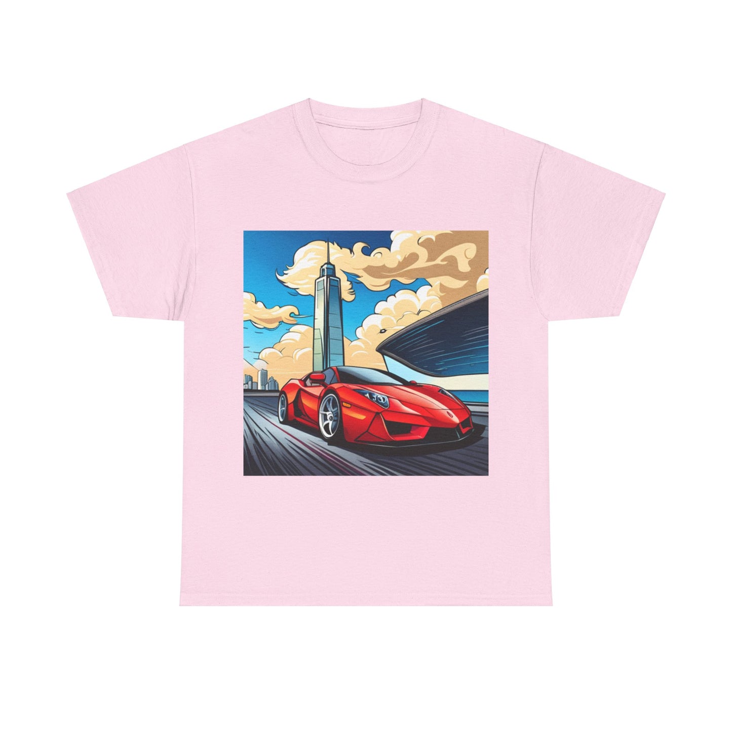 Exotic Cruiser Adult Unisex Heavy Cotton Tee