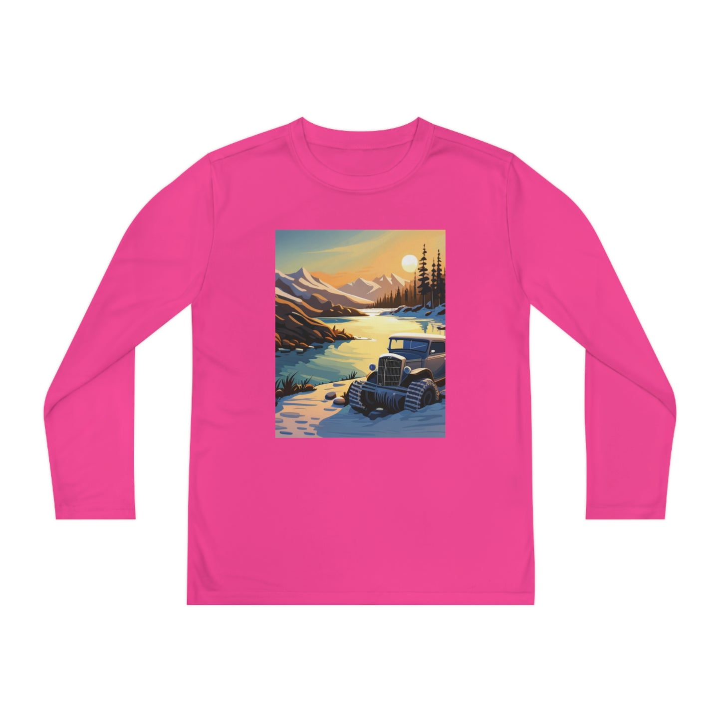 Far Out Youth Long Sleeve Competitor Tee