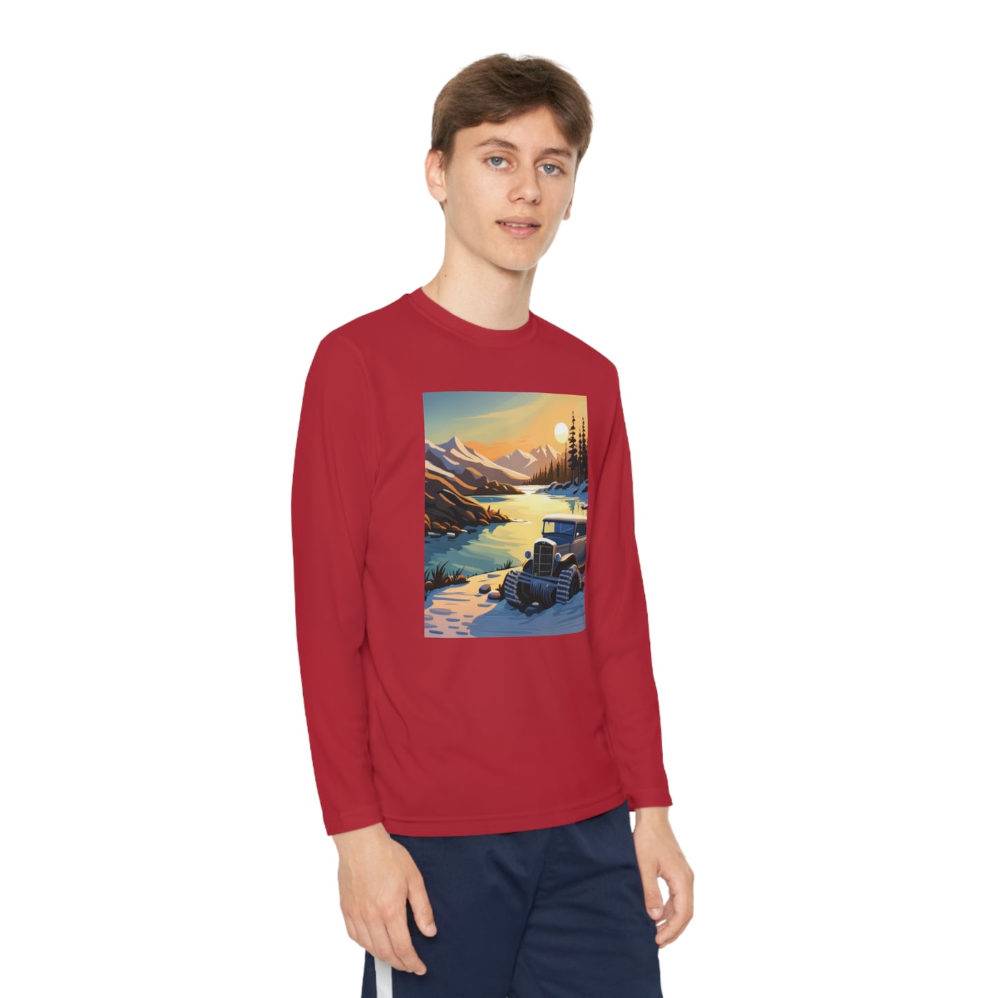 Far Out Youth Long Sleeve Competitor Tee