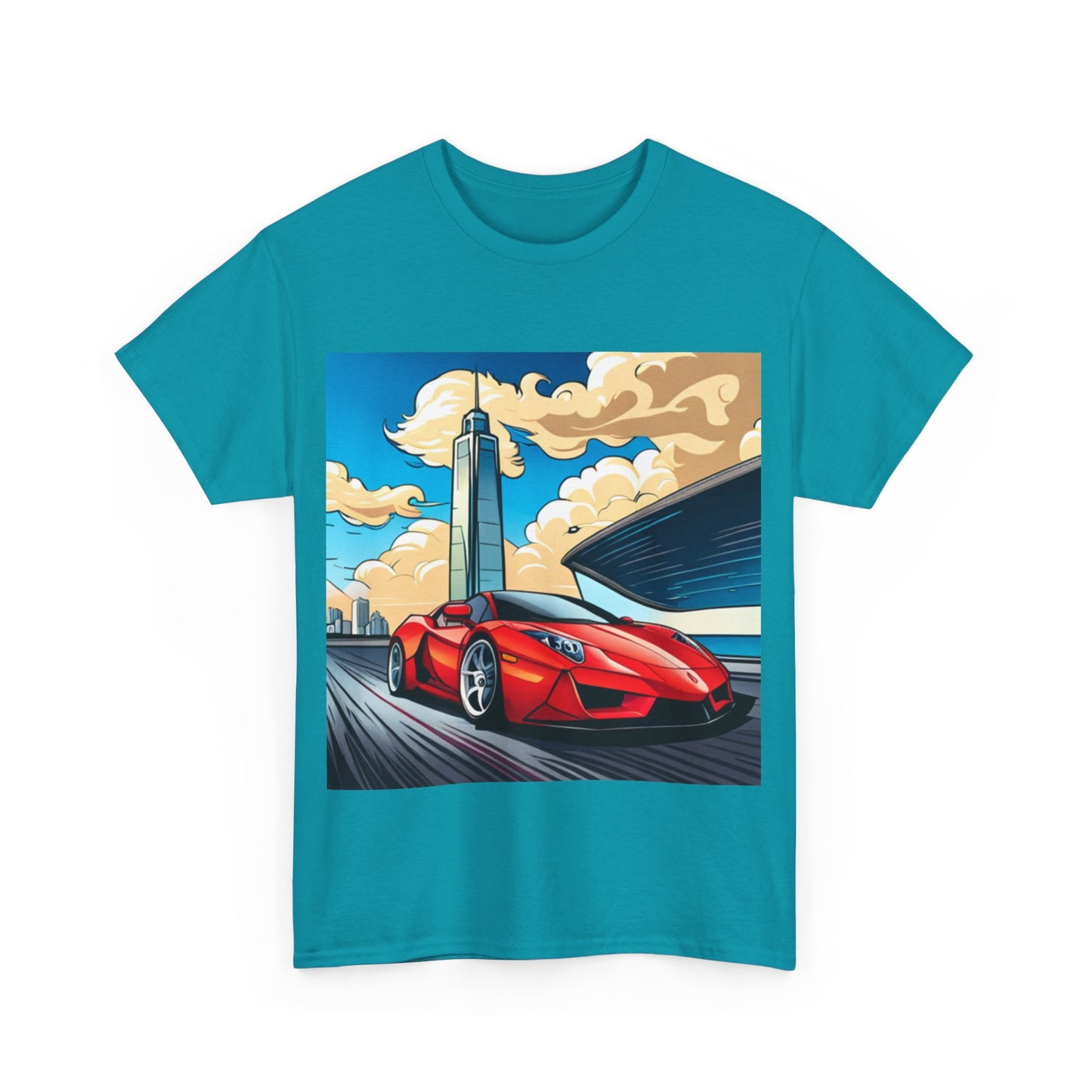 Exotic Cruiser Adult Unisex Heavy Cotton Tee