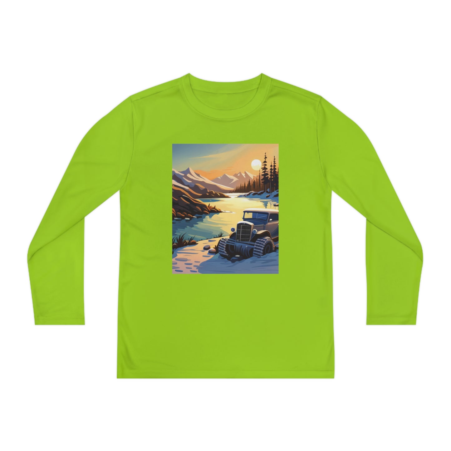 Far Out Youth Long Sleeve Competitor Tee