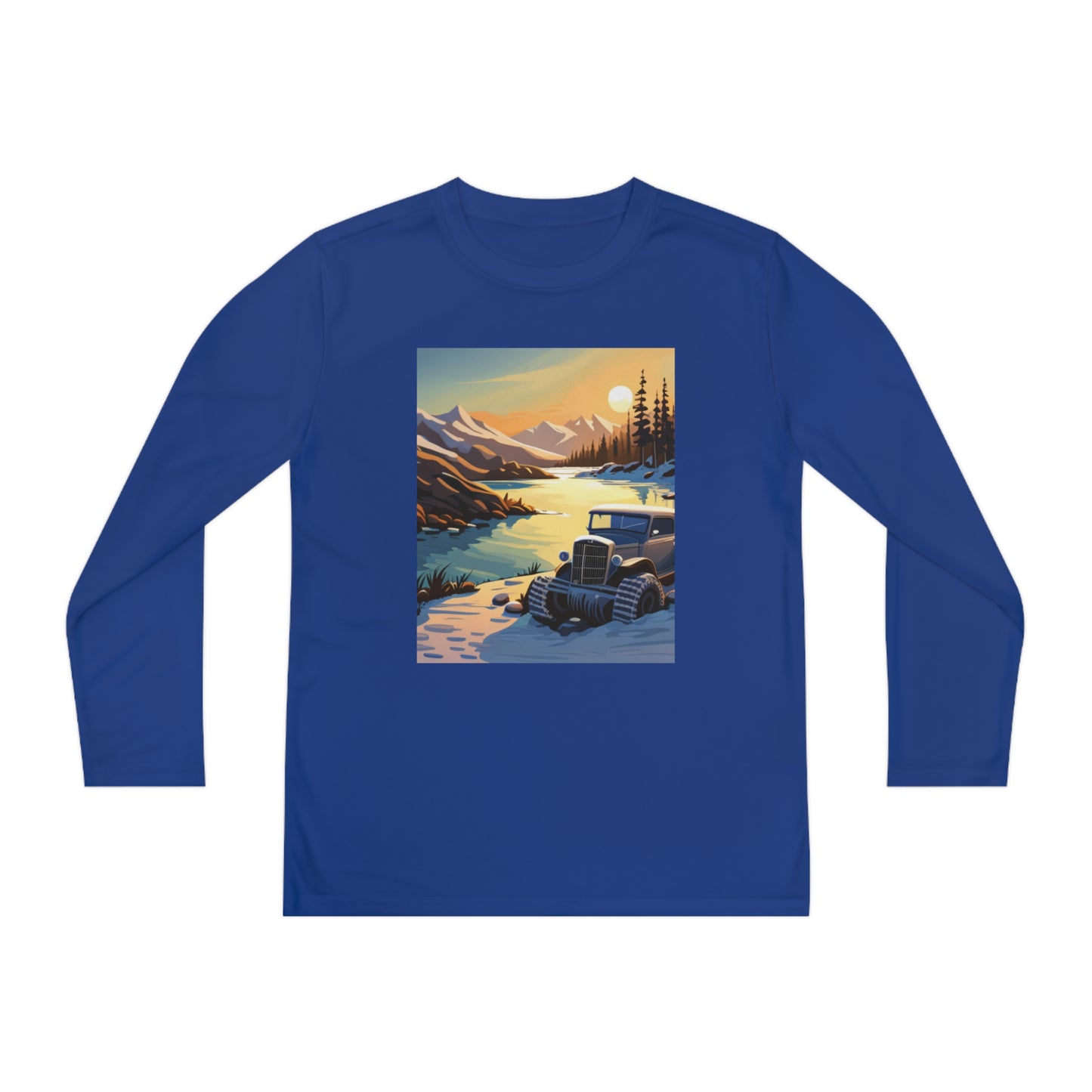 Far Out Youth Long Sleeve Competitor Tee