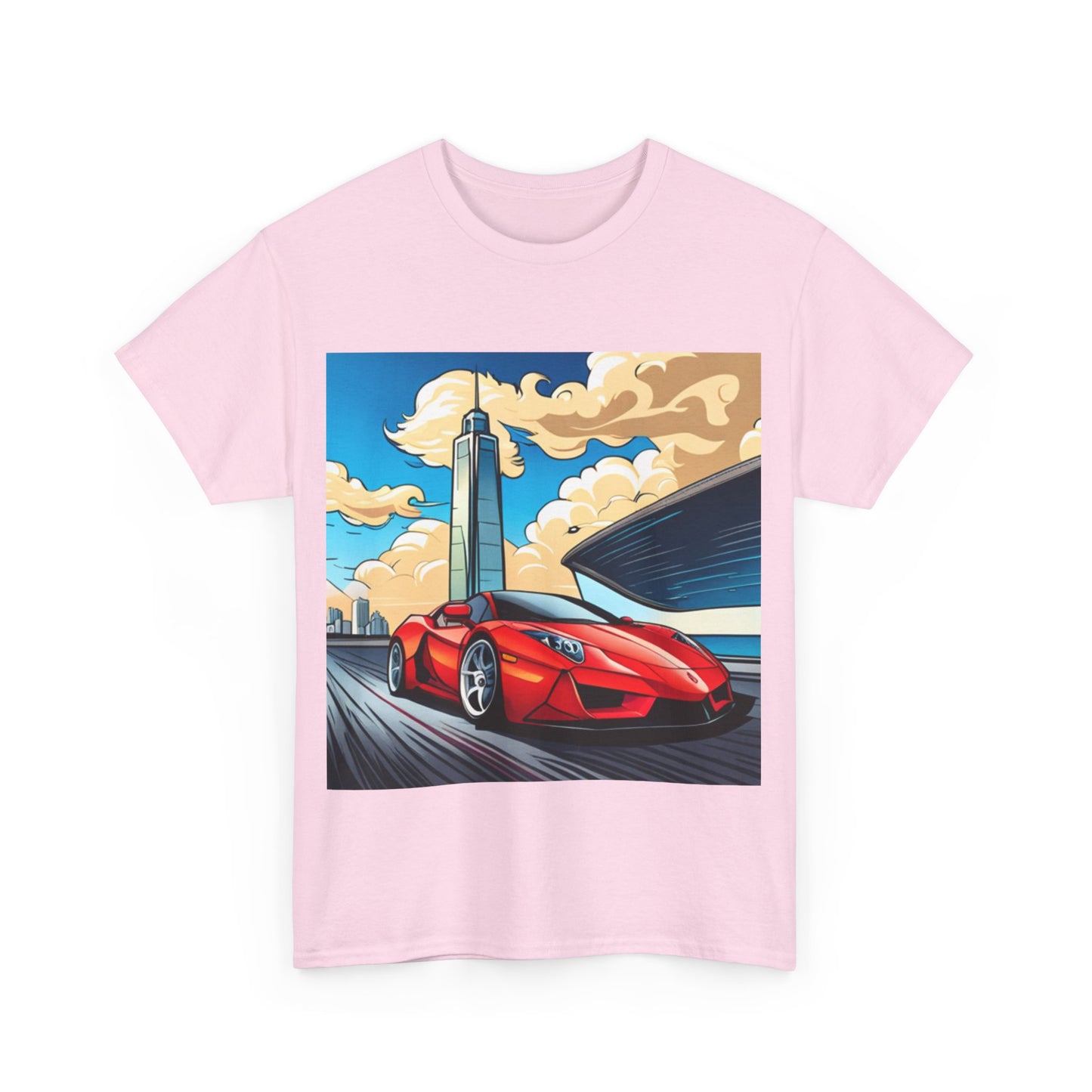 Exotic Cruiser Adult Unisex Heavy Cotton Tee