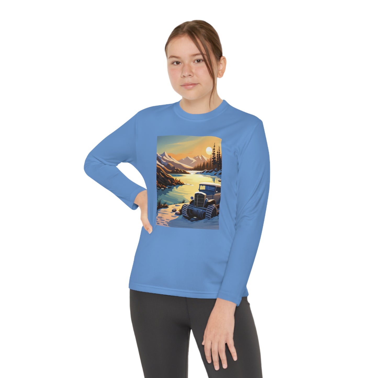 Far Out Youth Long Sleeve Competitor Tee