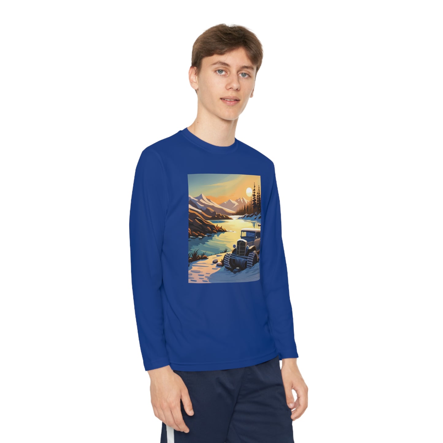 Far Out Youth Long Sleeve Competitor Tee