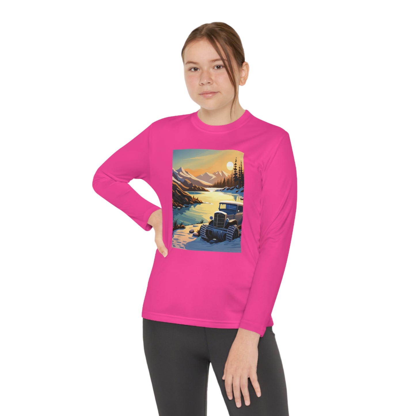 Far Out Youth Long Sleeve Competitor Tee