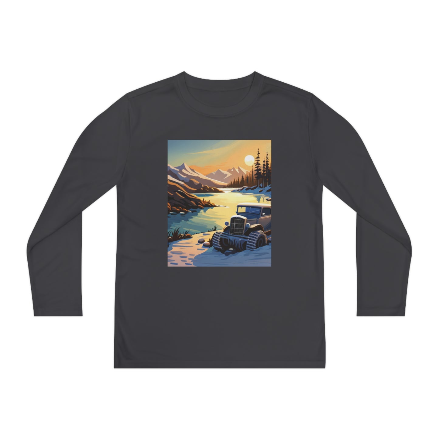 Far Out Youth Long Sleeve Competitor Tee