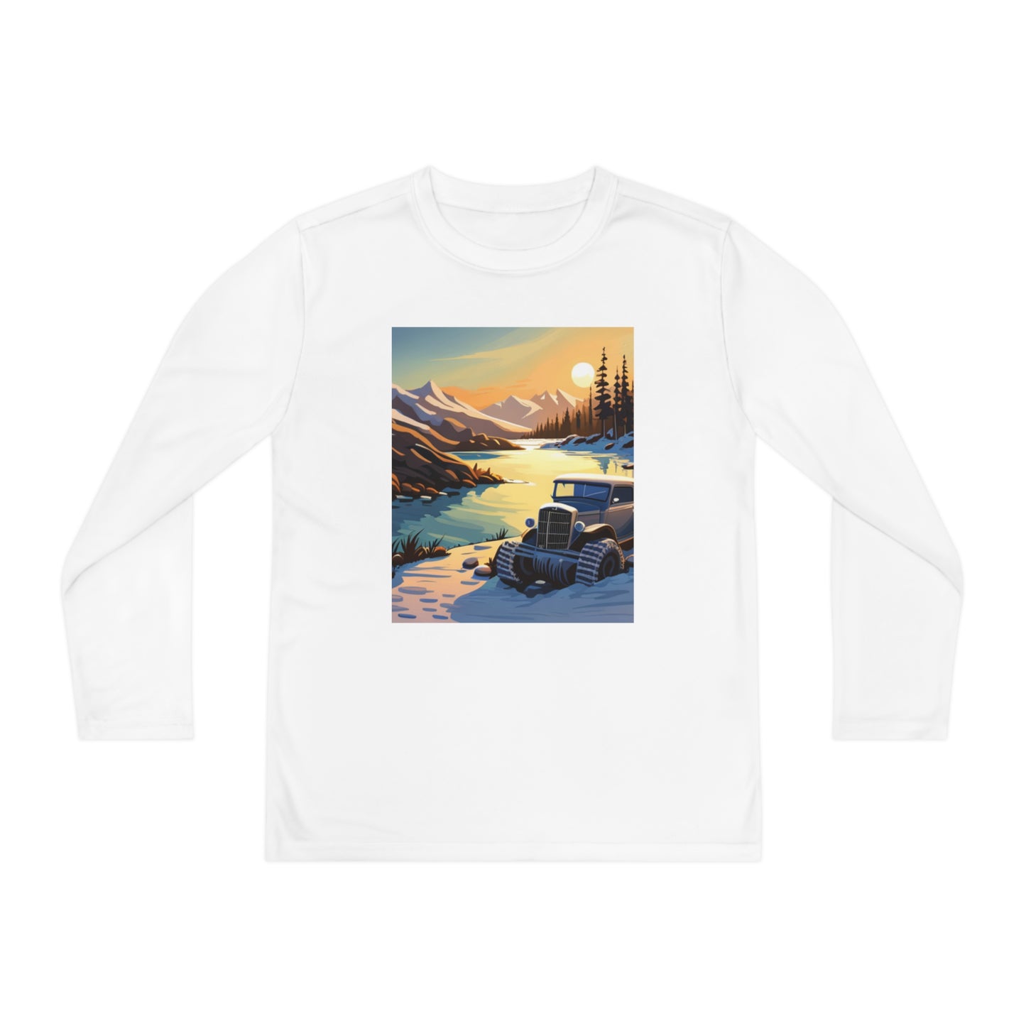 Far Out Youth Long Sleeve Competitor Tee