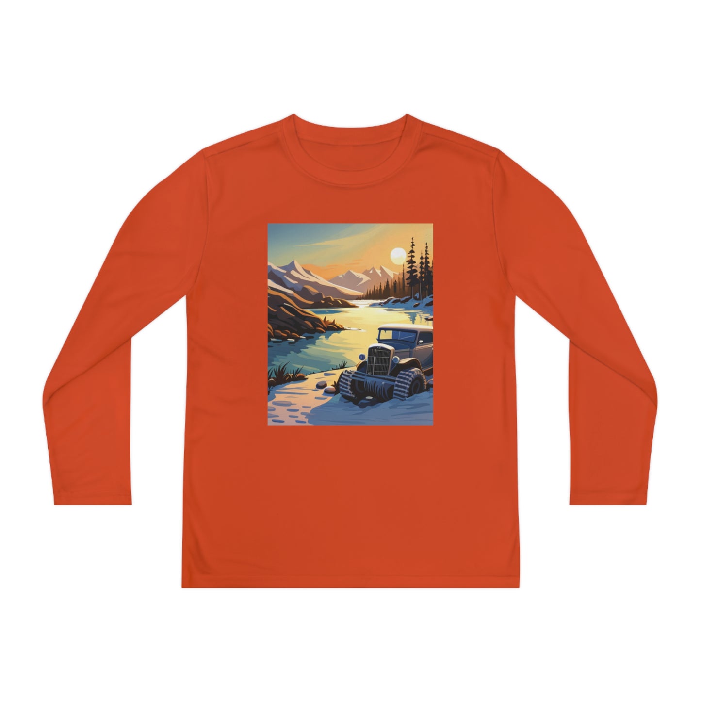 Far Out Youth Long Sleeve Competitor Tee