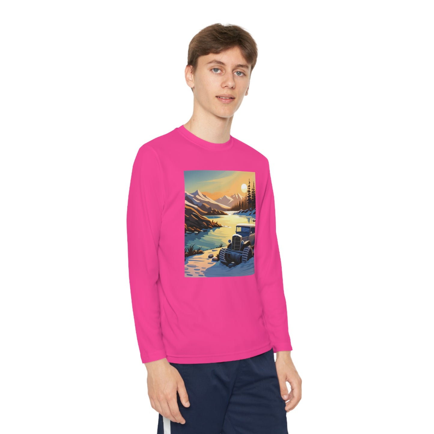 Far Out Youth Long Sleeve Competitor Tee