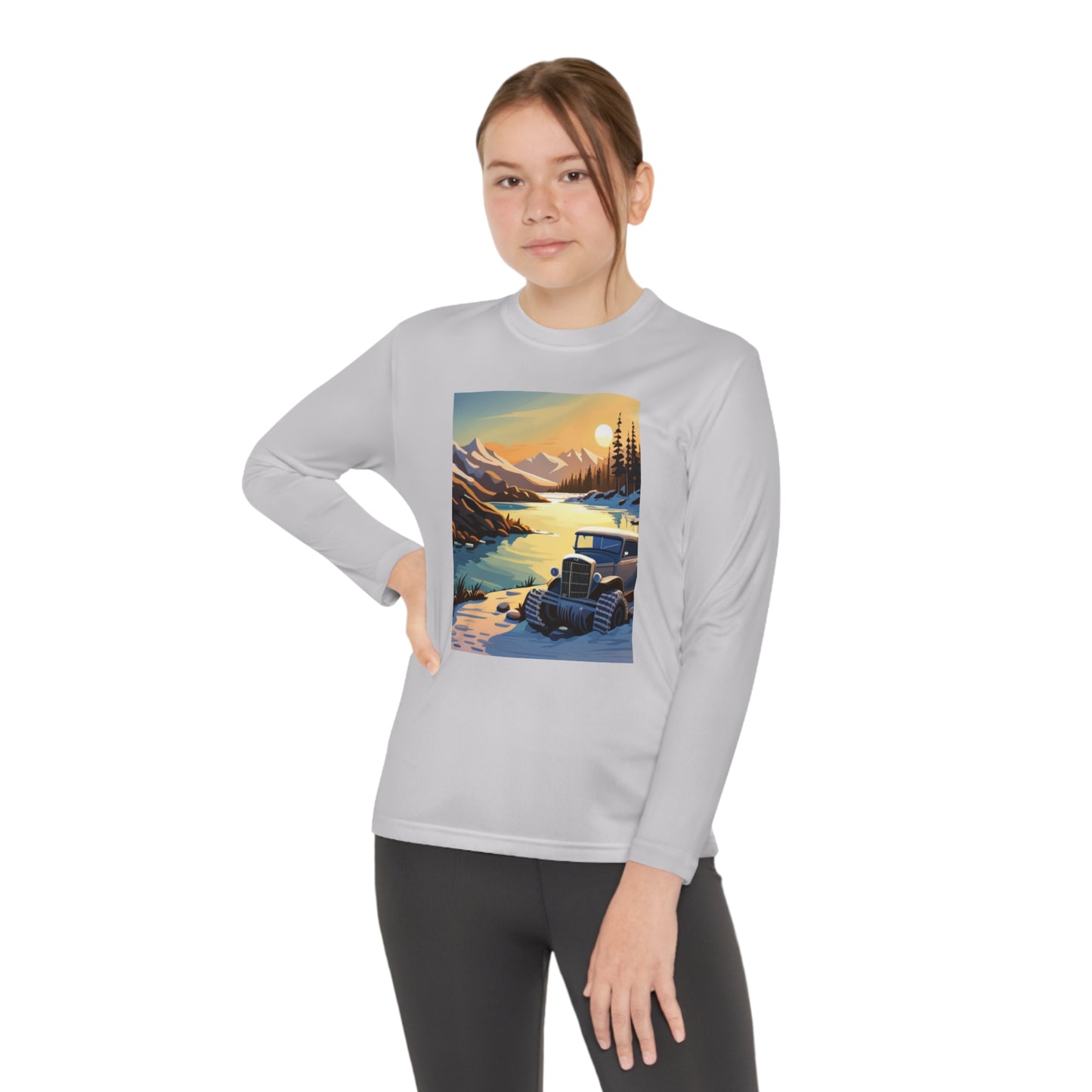 Far Out Youth Long Sleeve Competitor Tee