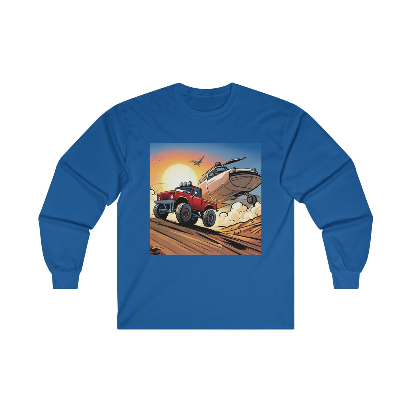 Baja Adventure Adult Unisex Ultra Cotton Long Sleeve Tee