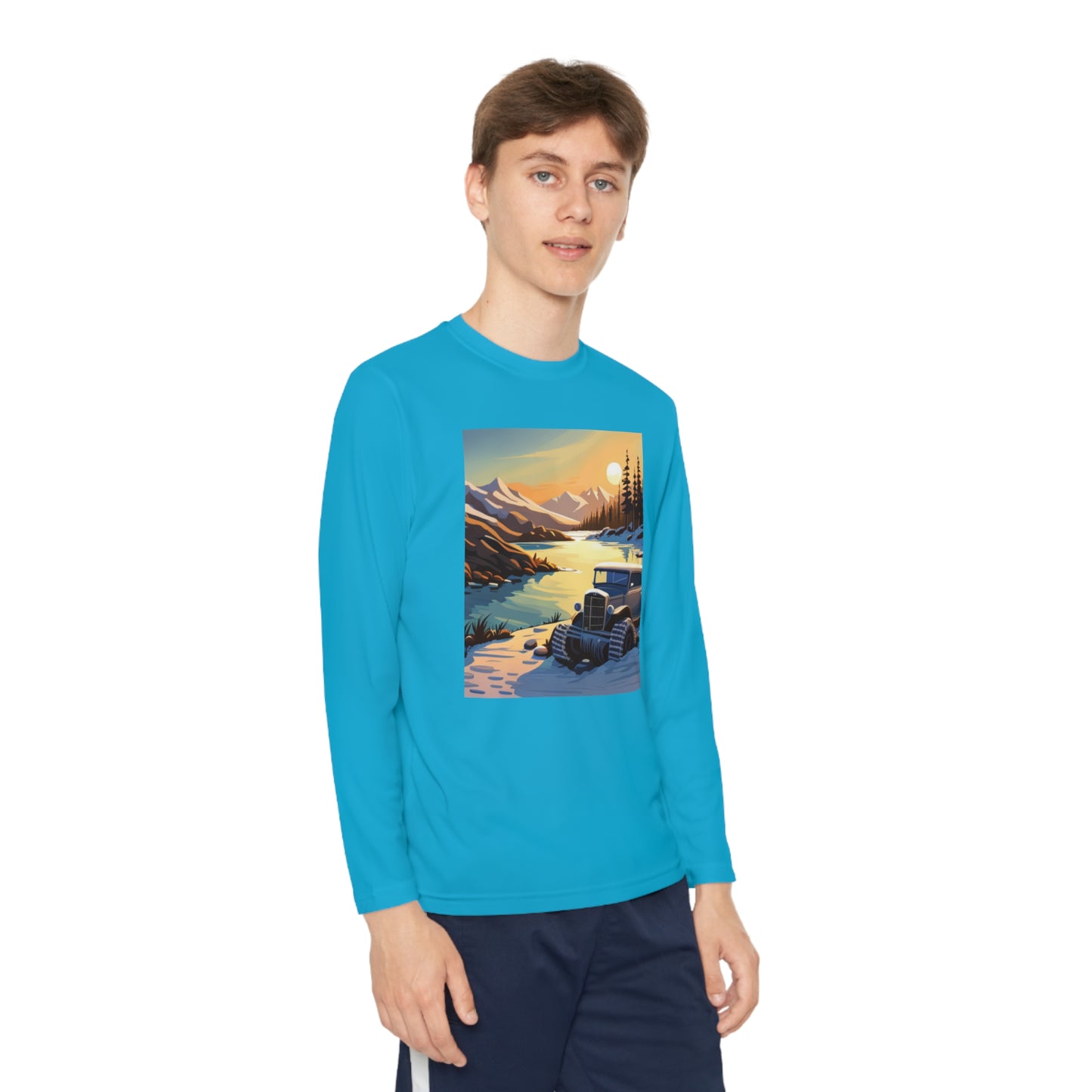 Far Out Youth Long Sleeve Competitor Tee