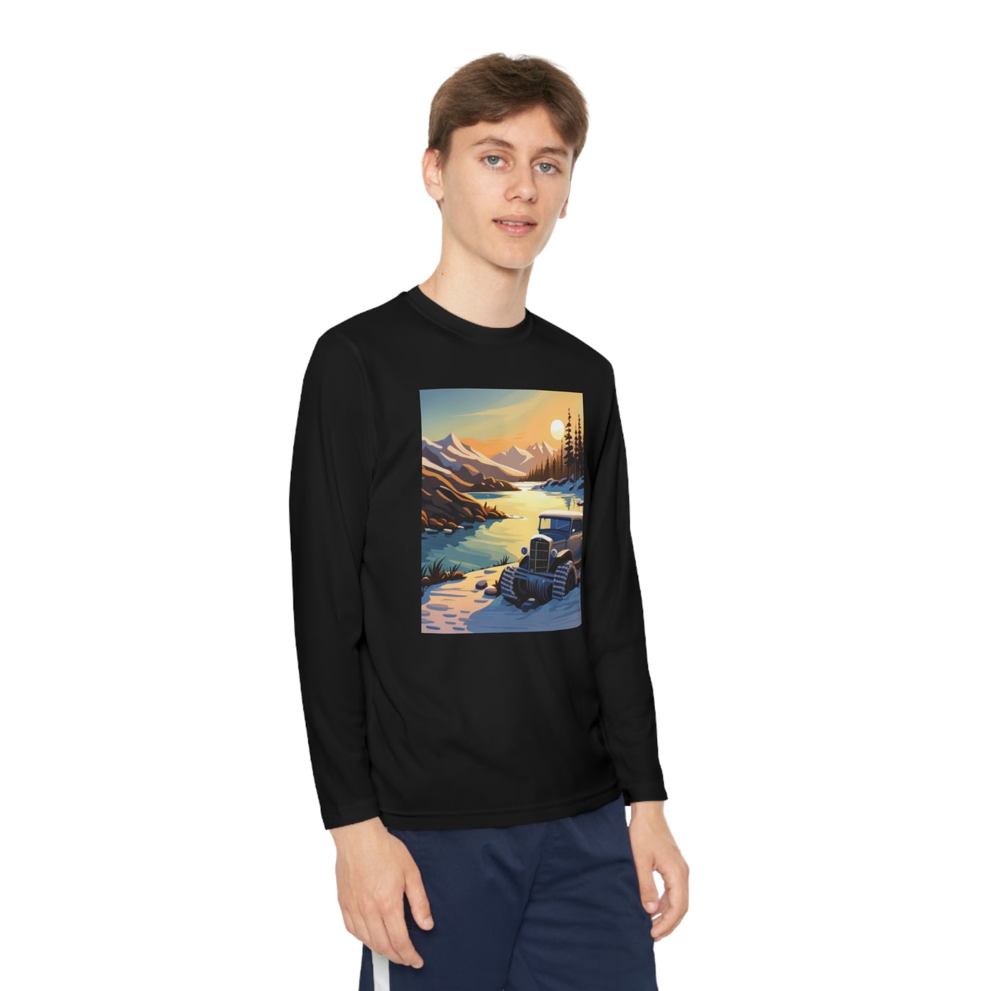 Far Out Youth Long Sleeve Competitor Tee