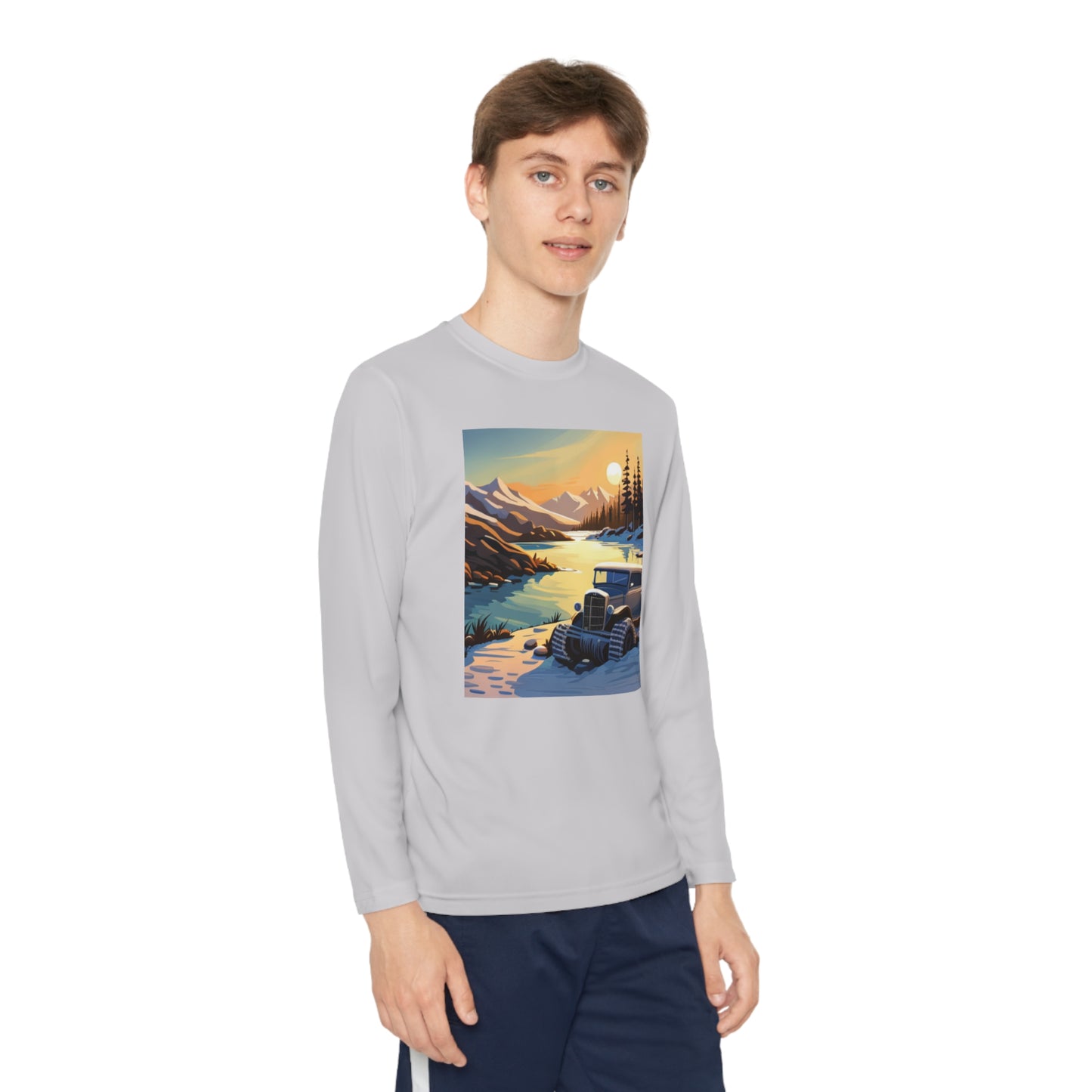 Far Out Youth Long Sleeve Competitor Tee