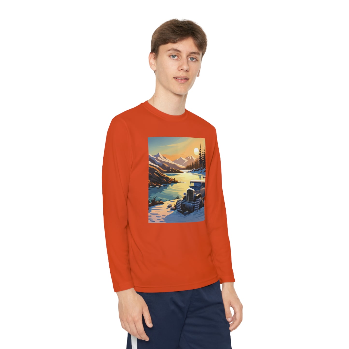 Far Out Youth Long Sleeve Competitor Tee