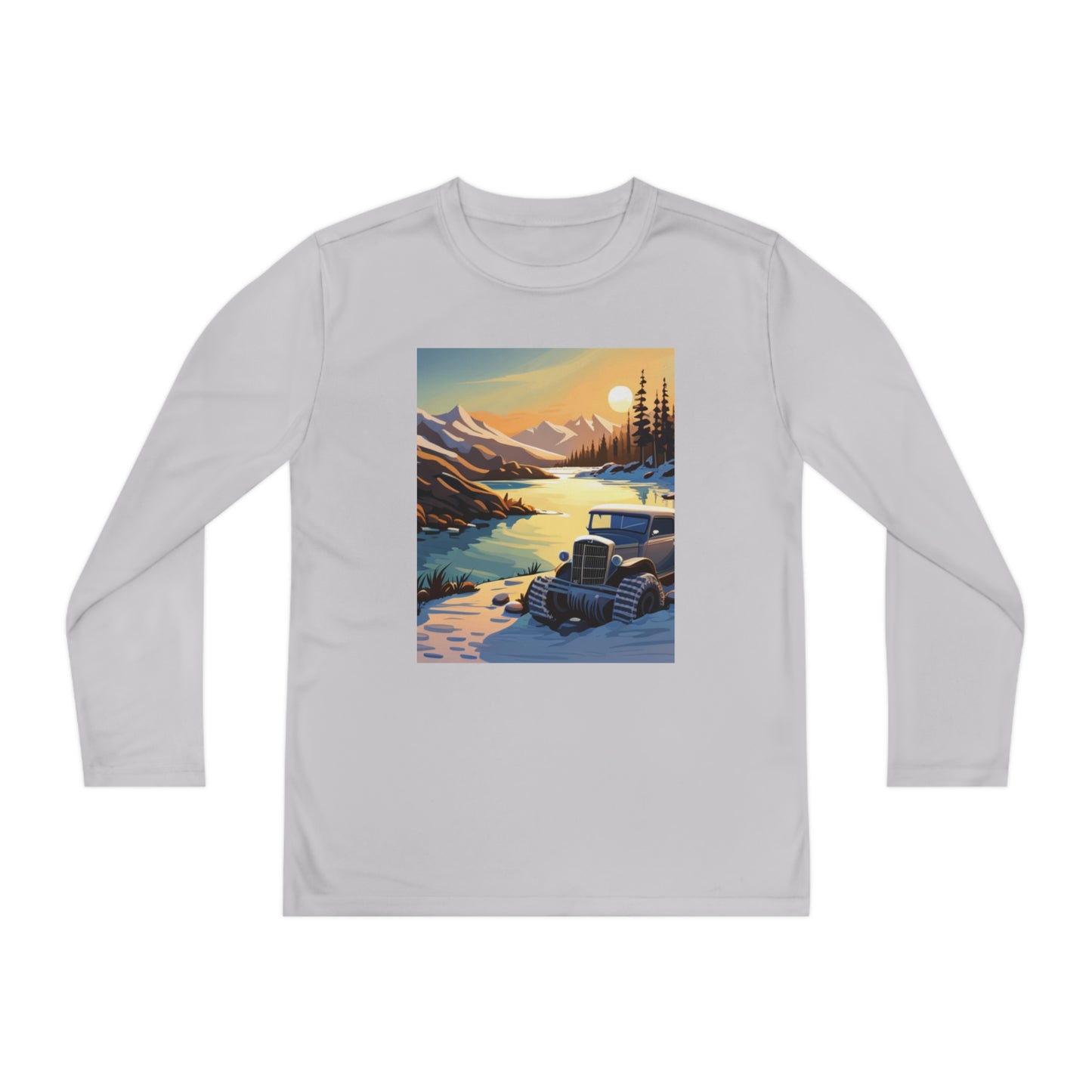 Far Out Youth Long Sleeve Competitor Tee