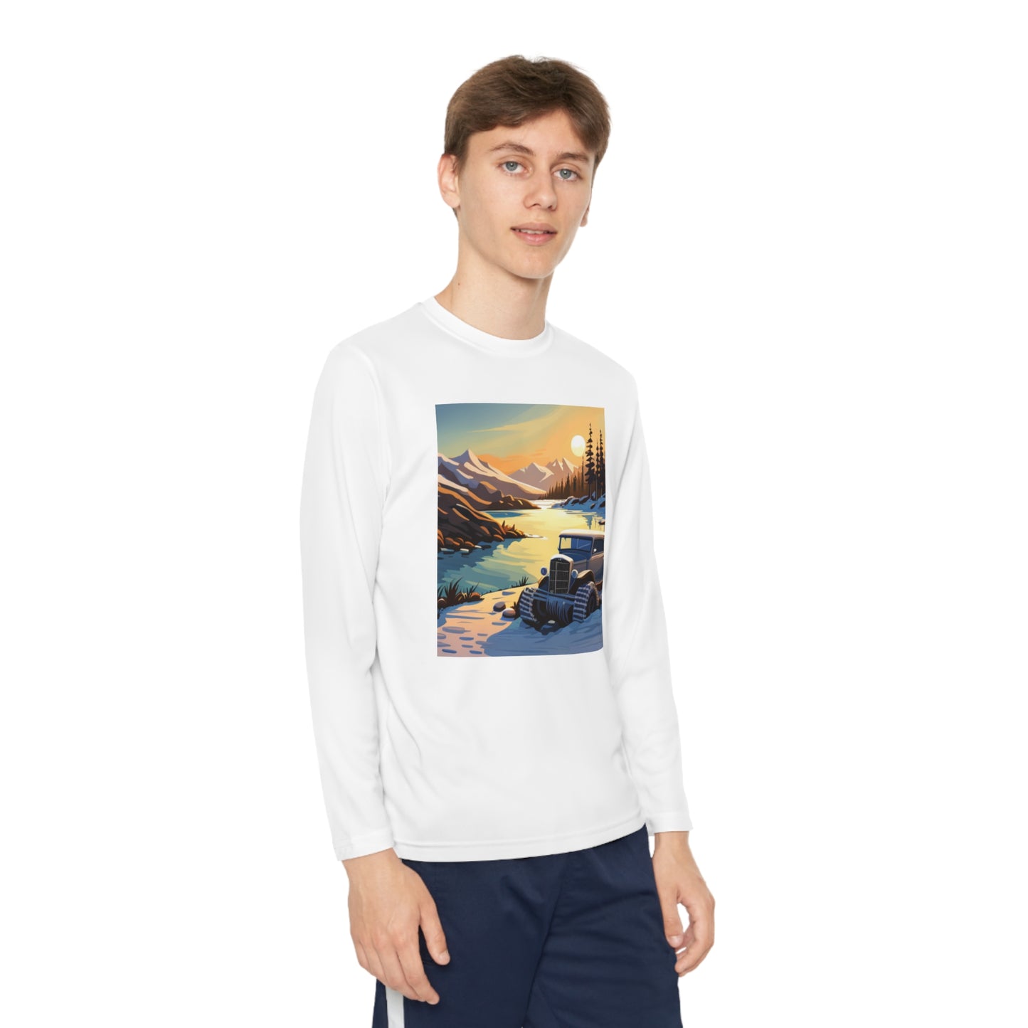 Far Out Youth Long Sleeve Competitor Tee