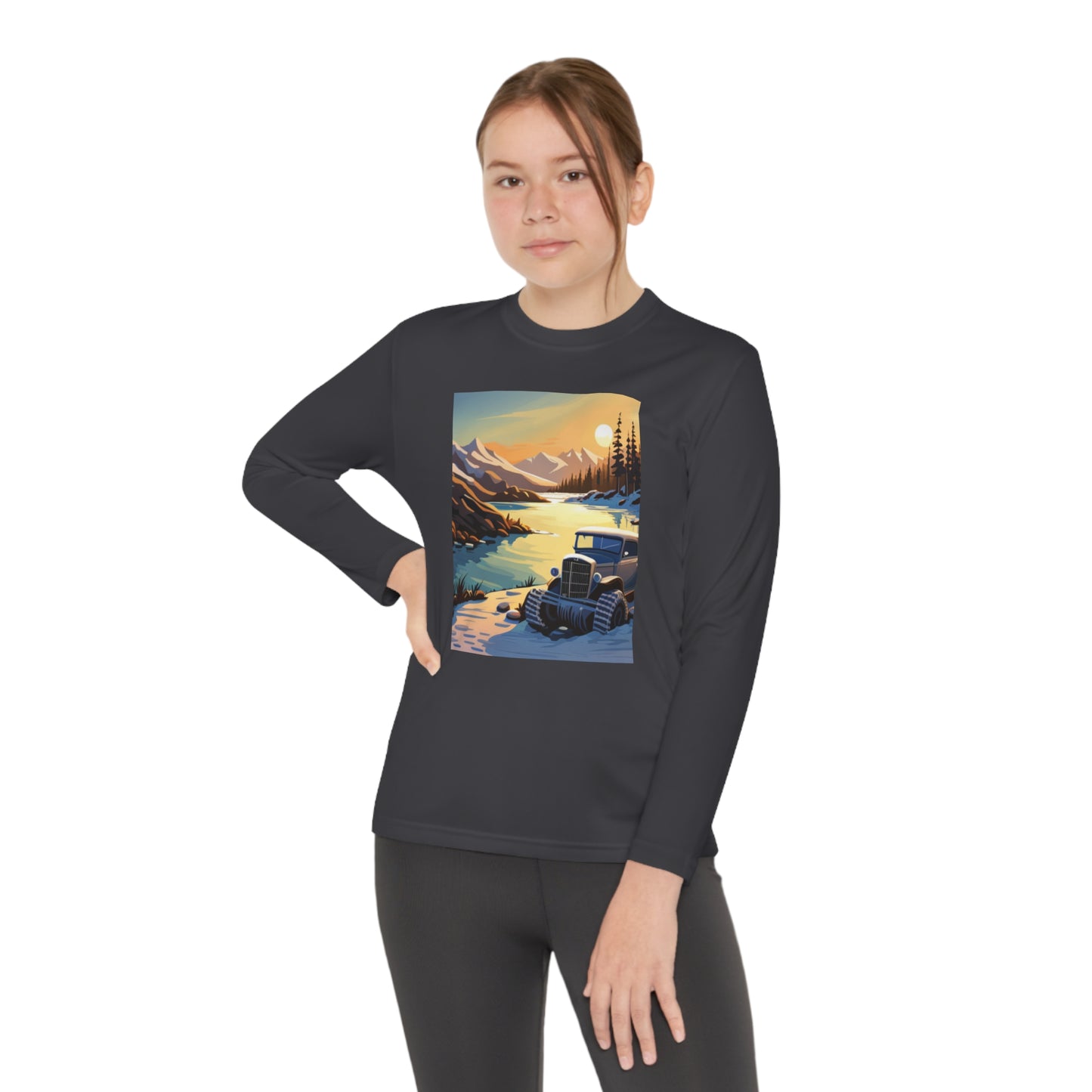 Far Out Youth Long Sleeve Competitor Tee