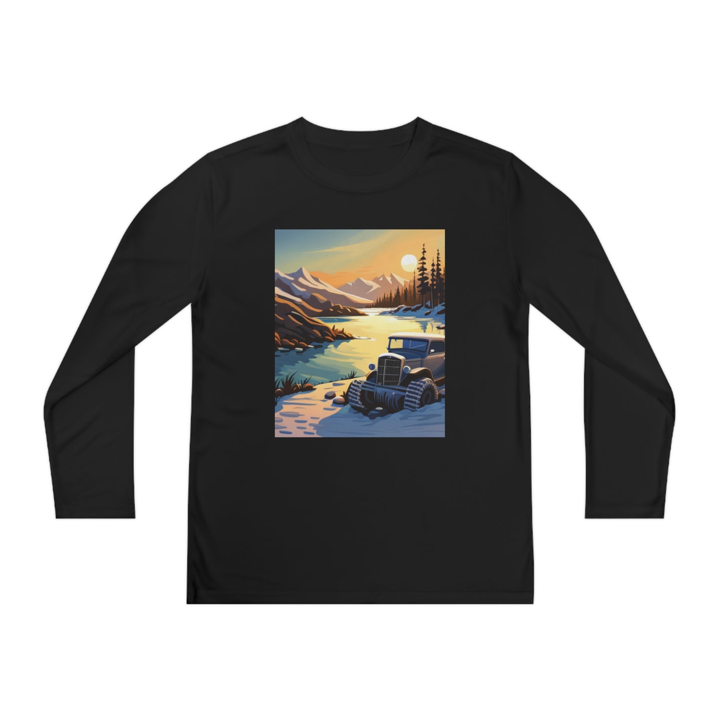 Far Out Youth Long Sleeve Competitor Tee