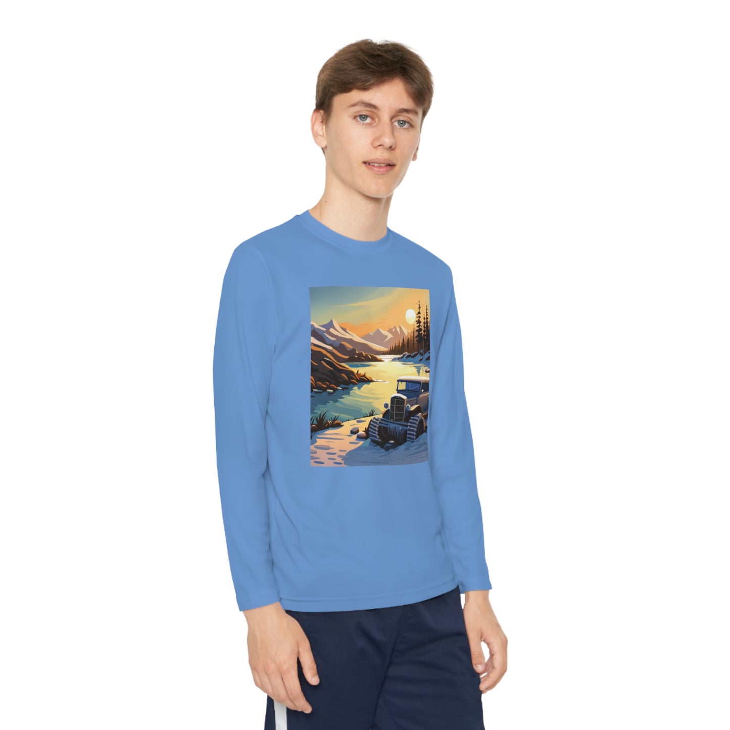 Far Out Youth Long Sleeve Competitor Tee