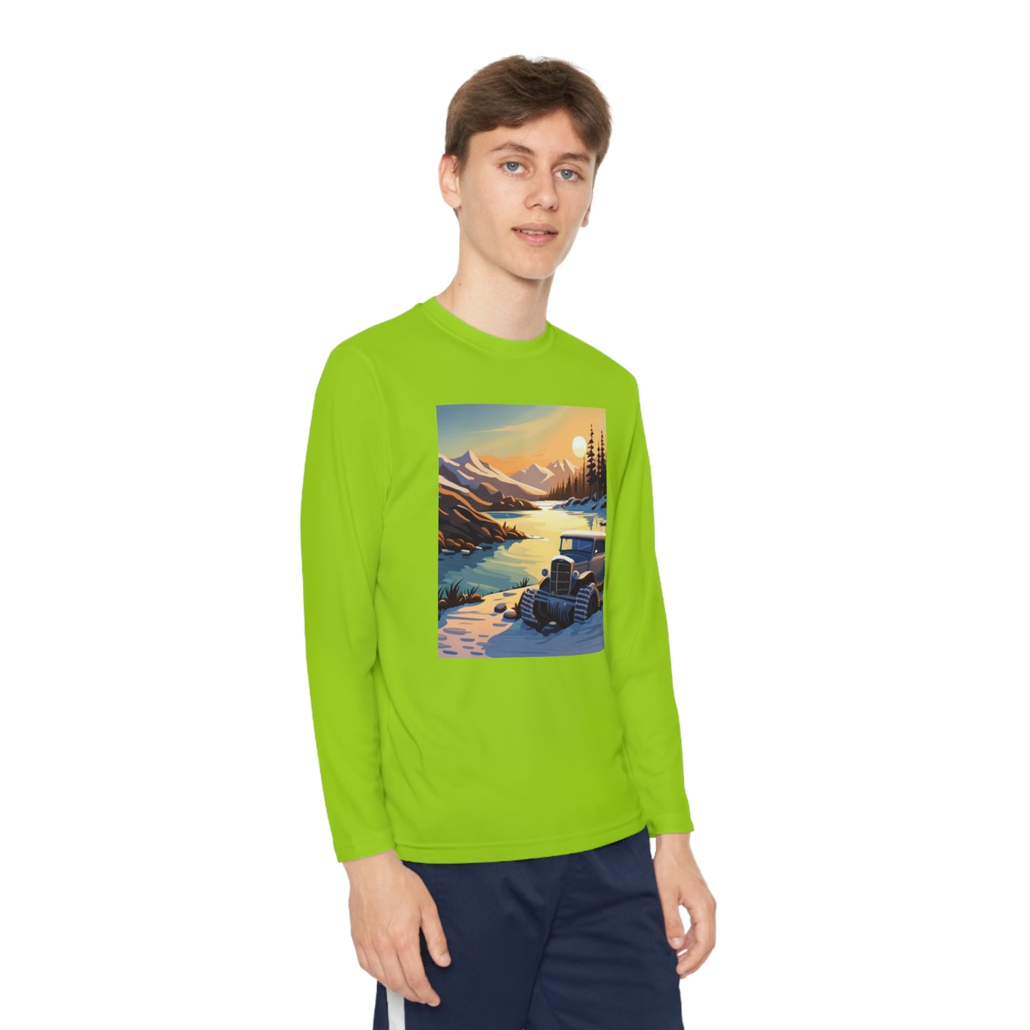 Far Out Youth Long Sleeve Competitor Tee