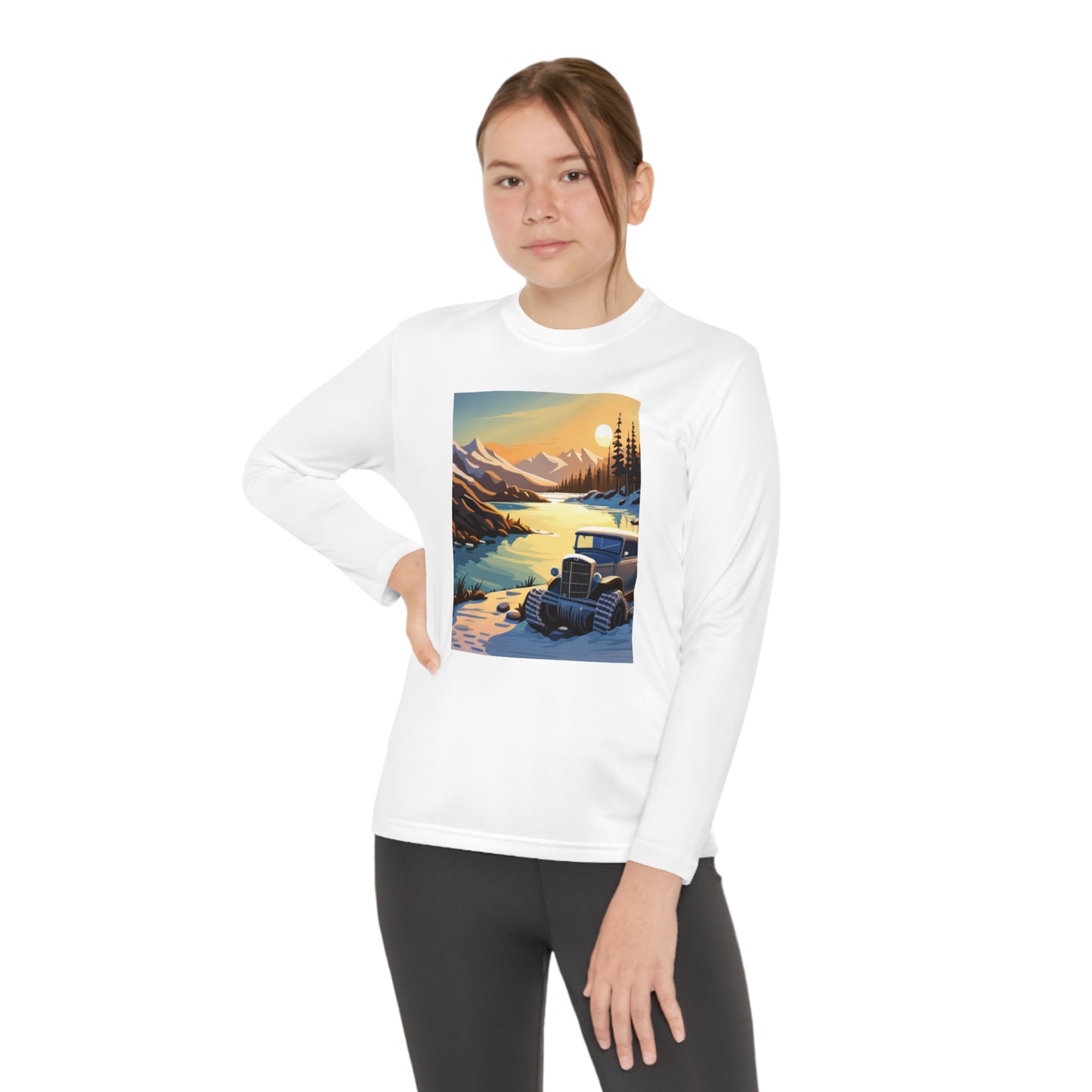 Far Out Youth Long Sleeve Competitor Tee